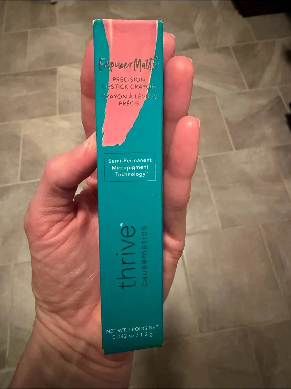 BRAND NEW Thrive Causemetics Precision Lipstick Crayon — Kaisa (Dusty Rose)